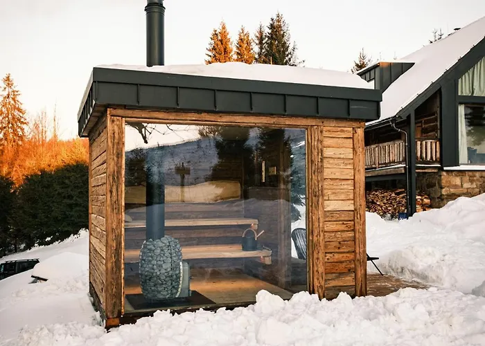 Pytlorka Beskydy Offgrid Wellness Nyaraló Zahuri