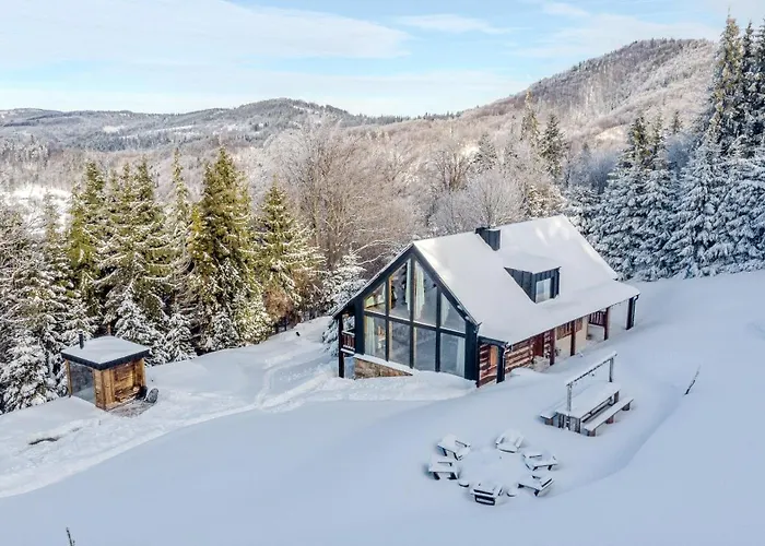 Pytlorka Beskydy Offgrid Wellness Nyaraló Zahuri