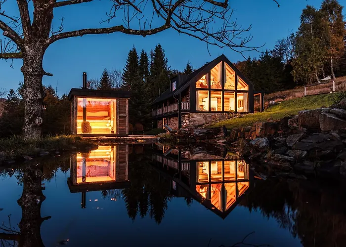 Nyaraló Pytlorka Beskydy Offgrid Wellness Zahuri