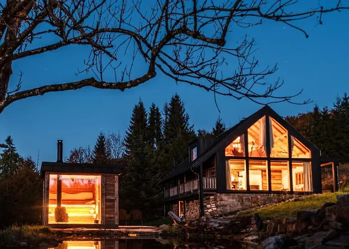 Nyaraló Pytlorka Beskydy Offgrid Wellness Zahuri