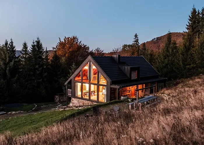 Nyaraló Pytlorka Beskydy Offgrid Wellness
