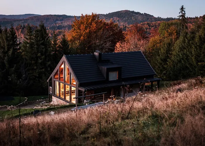 Nyaraló Pytlorka Beskydy Offgrid Wellness Zahuri